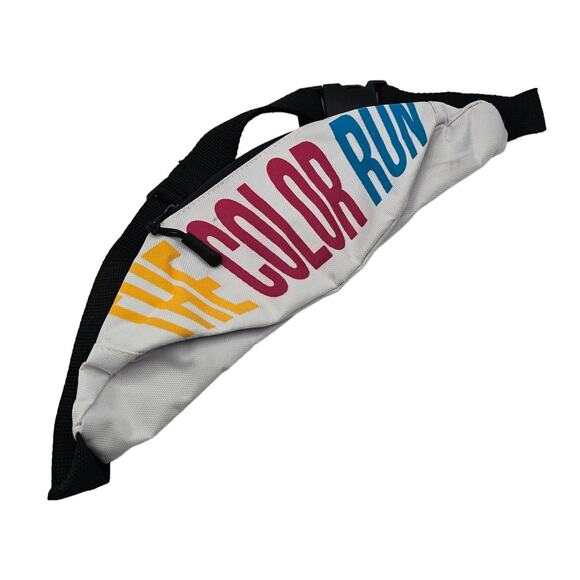The Color Run 5K Race Waist Bag Fanny Pack Rainbow Print - Picture 1 of 4
